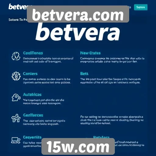 Avaliação das funcionalidades do site betvera.com